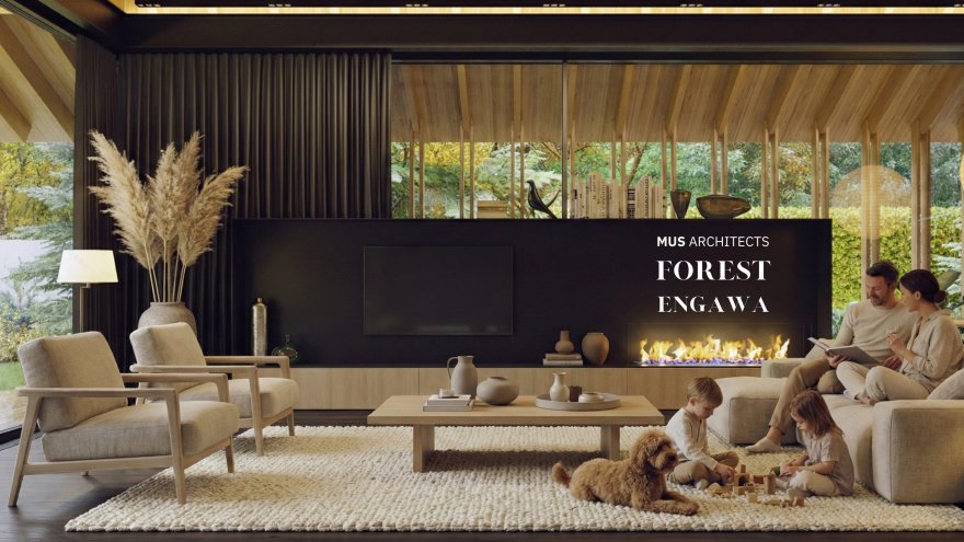 森林缘廊(注:Engawa是日语外来词,常见指房屋与庭院间的走廊,这里FOREST ENGAWA推测是指森林边缘类似廊状的区域,具体含义可能需结合更多语境判断 ) 丨波兰弗罗茨瓦夫丨MUS ARCHITECTS-13