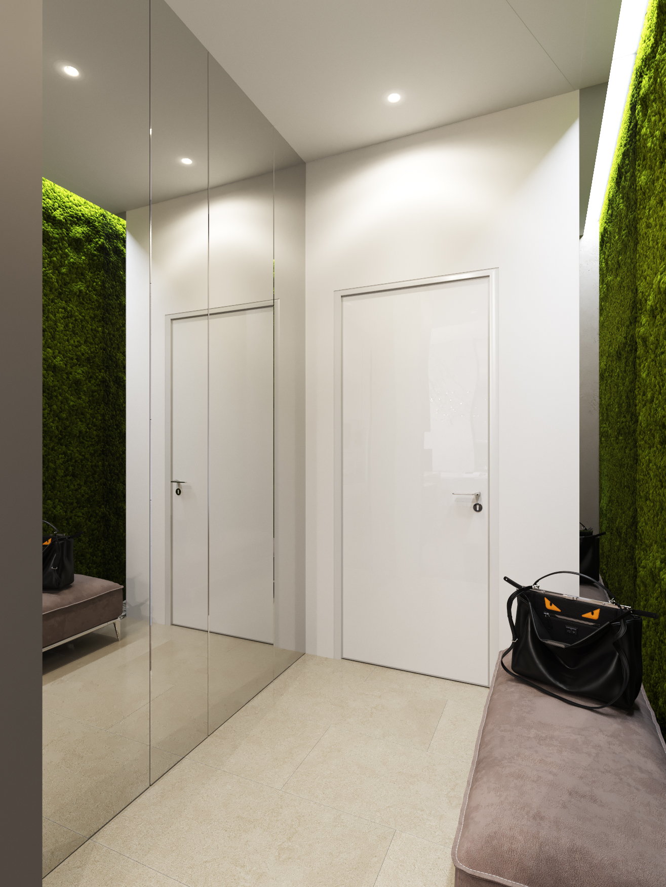 莫斯科顶层公寓,简约奢华的空间艺术-12