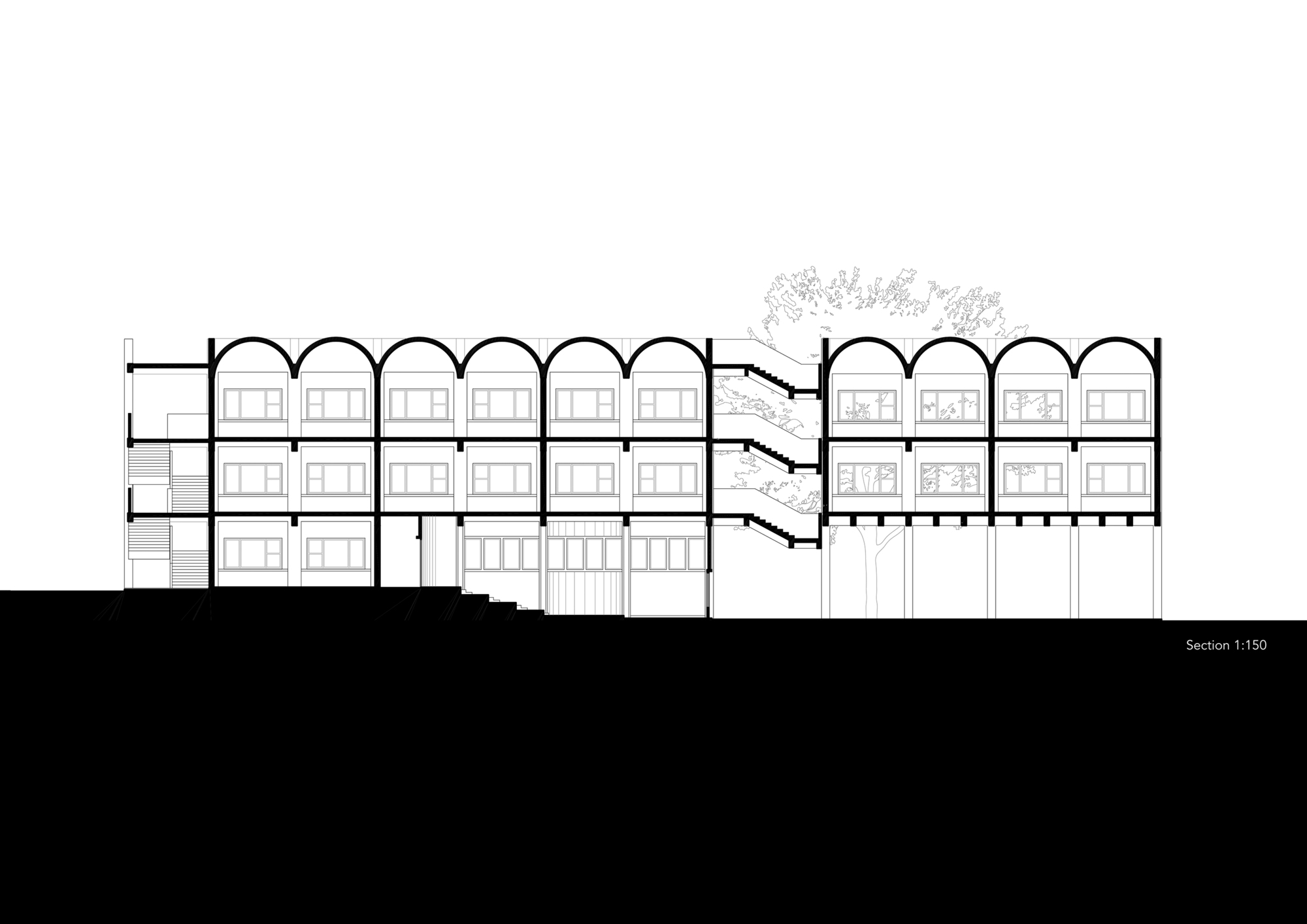 沿江乡村学校丨中国江西丨DOMAT-40