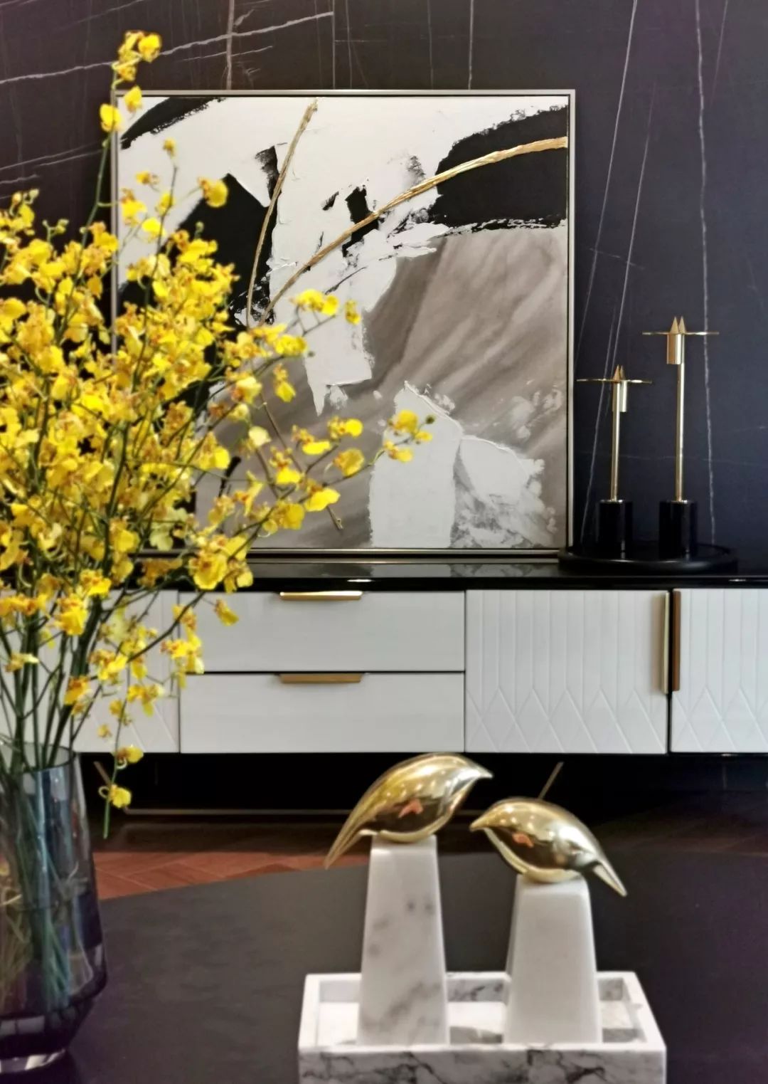 陈洁新作 | 度灰格调空间，金属皮革跨界碰撞-31