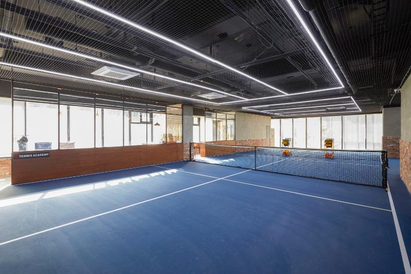 简约清新 106 平室内网球场馆设计-6