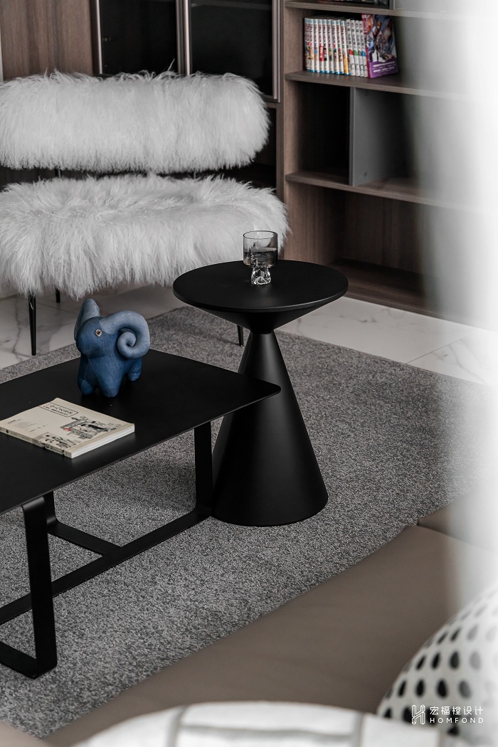 现代都会风格跃层住宅设计丨中国成都丨成都宏福樘设计-30