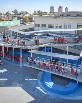 Tempo Almafuerte 学校干预丨阿根廷布宜诺斯艾利斯丨Además arquitectura
