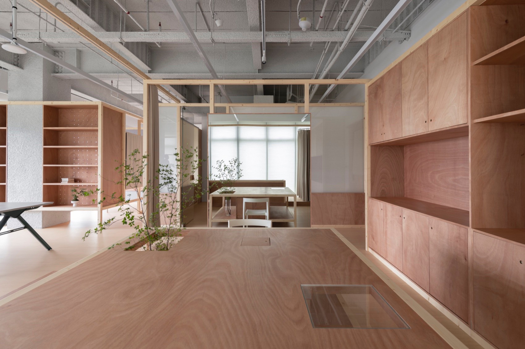 LINGYILI Office 办公空间设计丨中国上海丨木斗设计-56