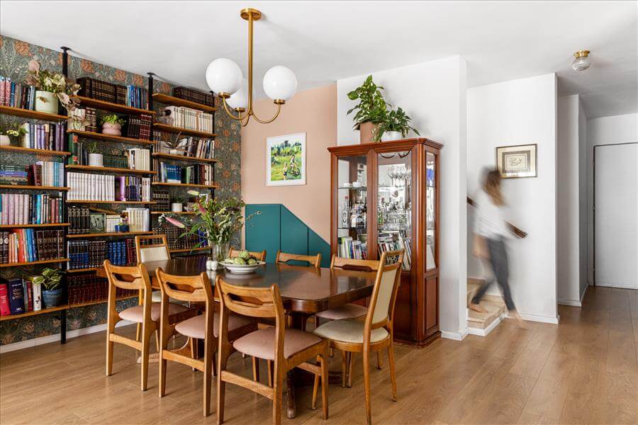 预算有限的中部私人住宅复古欧式风设计丨以色列丨阿黛·梅厄茨克（与家庭住宅工作室合作）-51