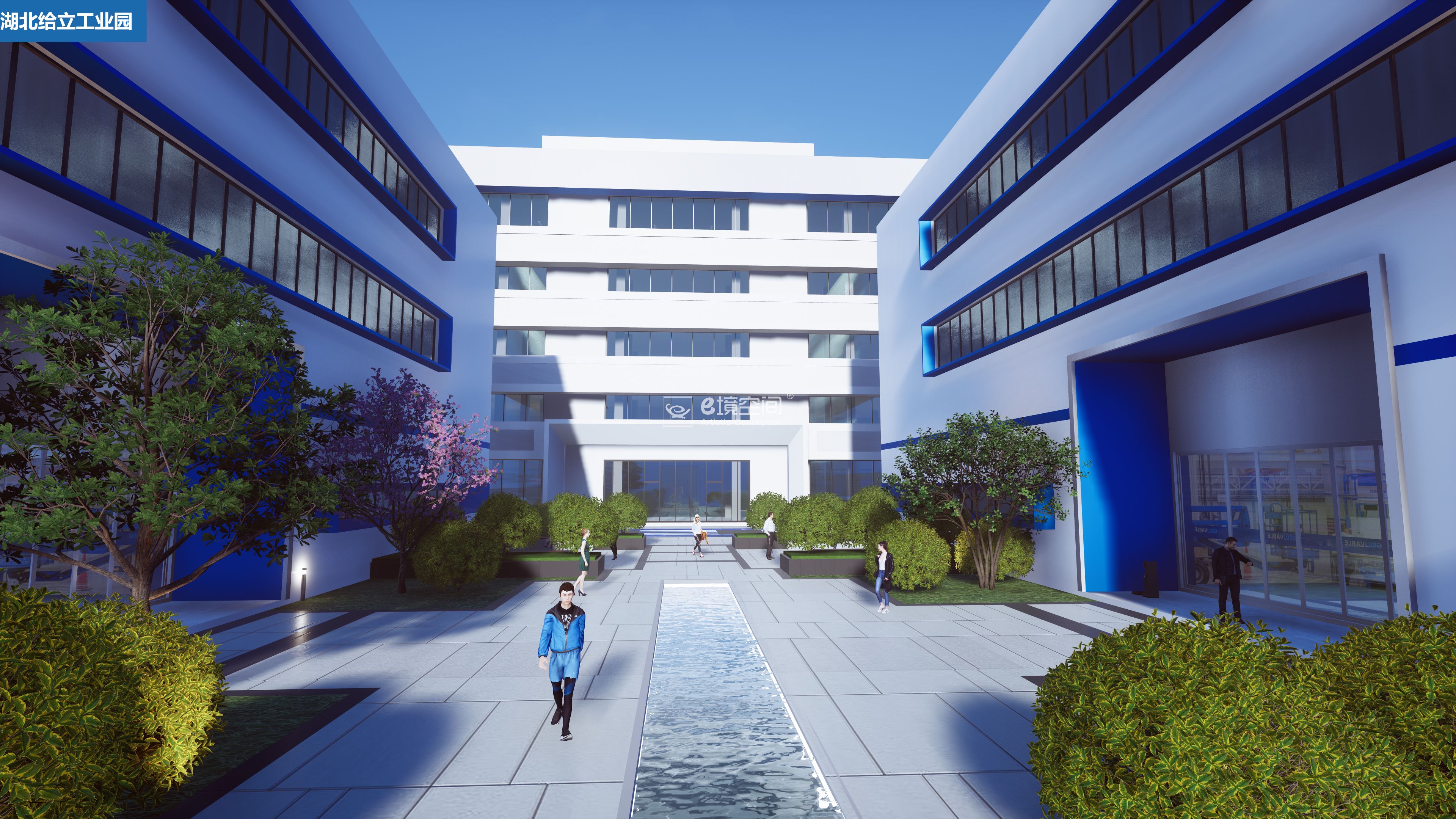 分享e境空间最新湖北区案例，给立金刚石新工厂设计-9