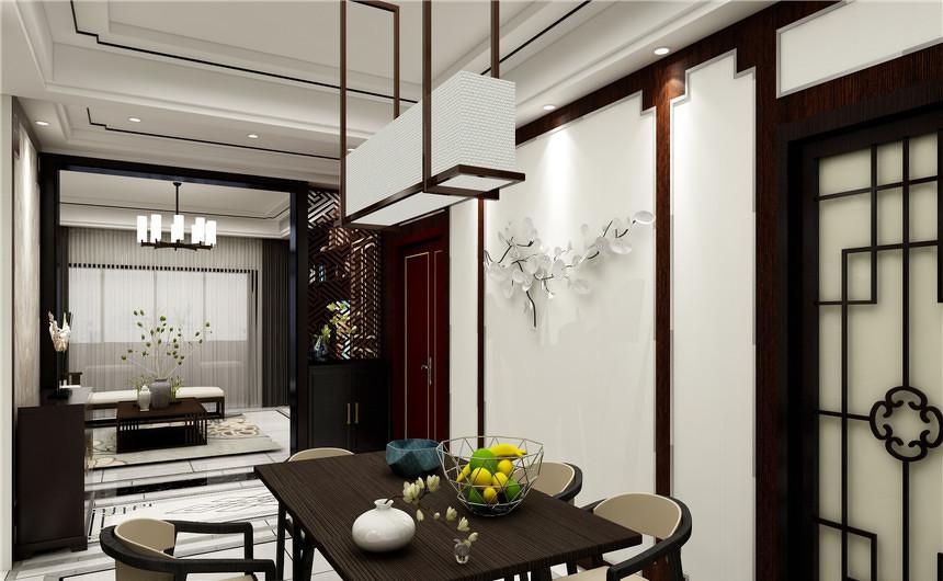 中车国际 138 平米新中式风格设计亮点解析-8