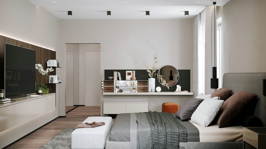 现代极简别墅,低调浪漫的生活诠释-46