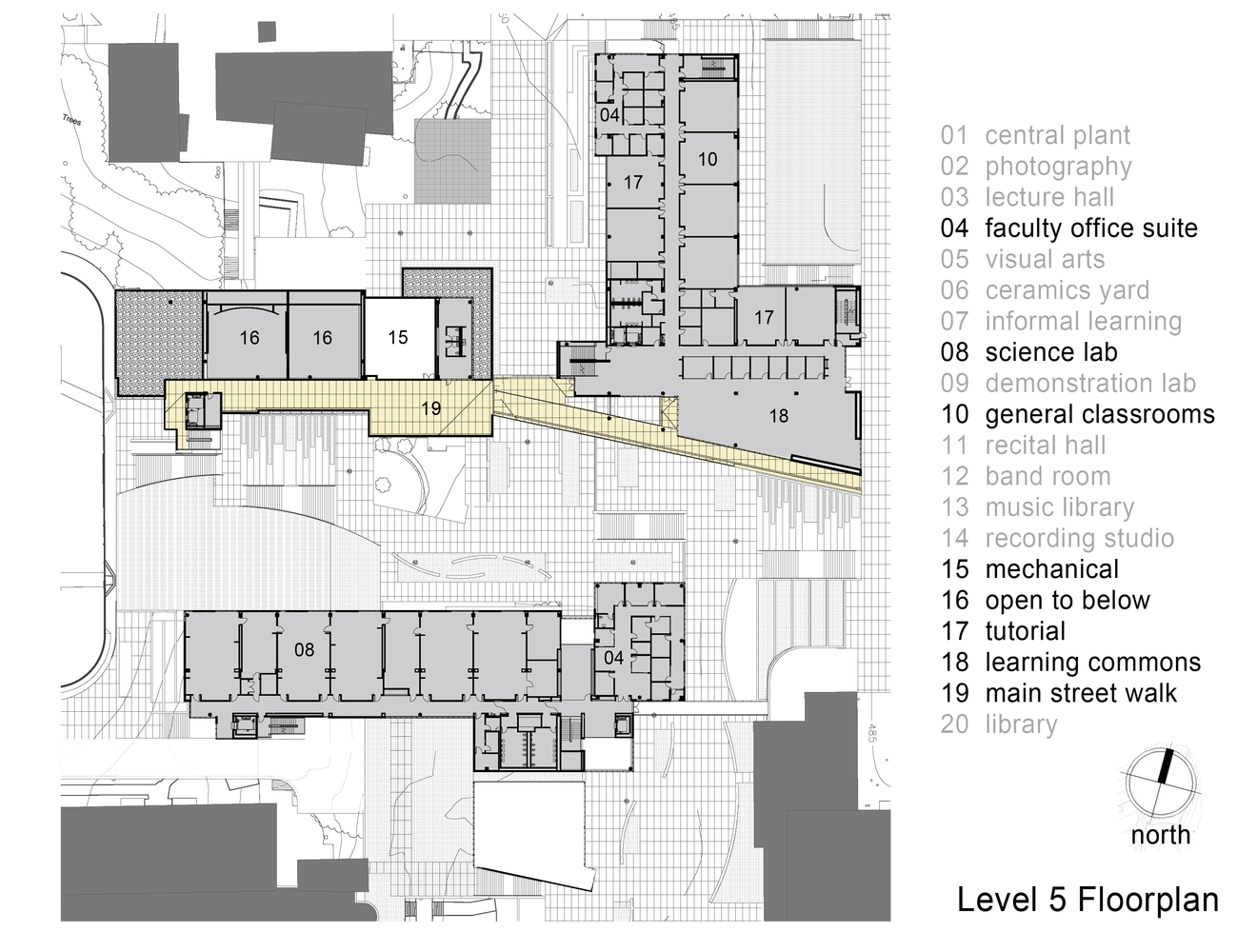 奥隆尼学院学术核心建筑-34