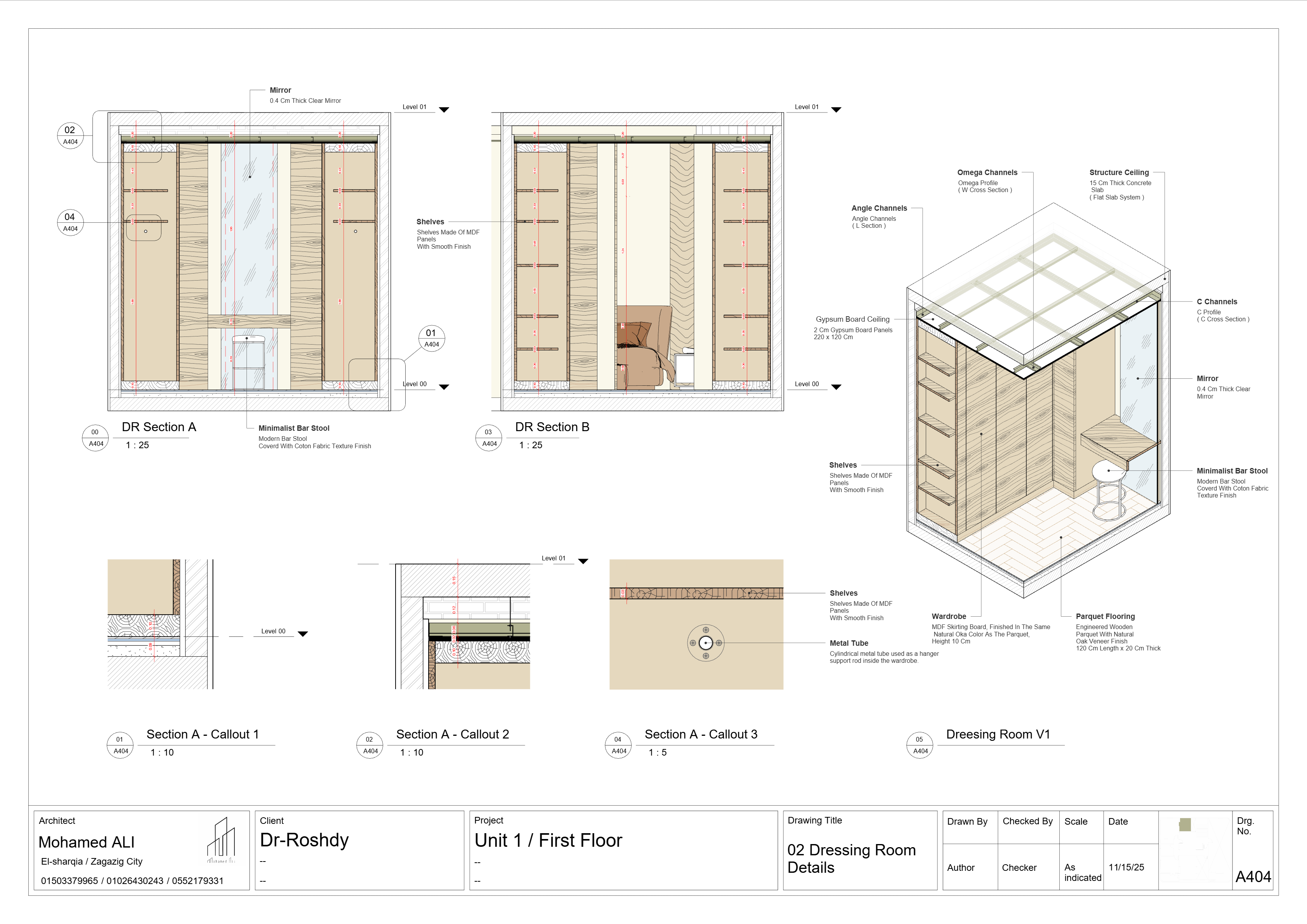 Wooden Cladding Details ( Shopdrawing )-4