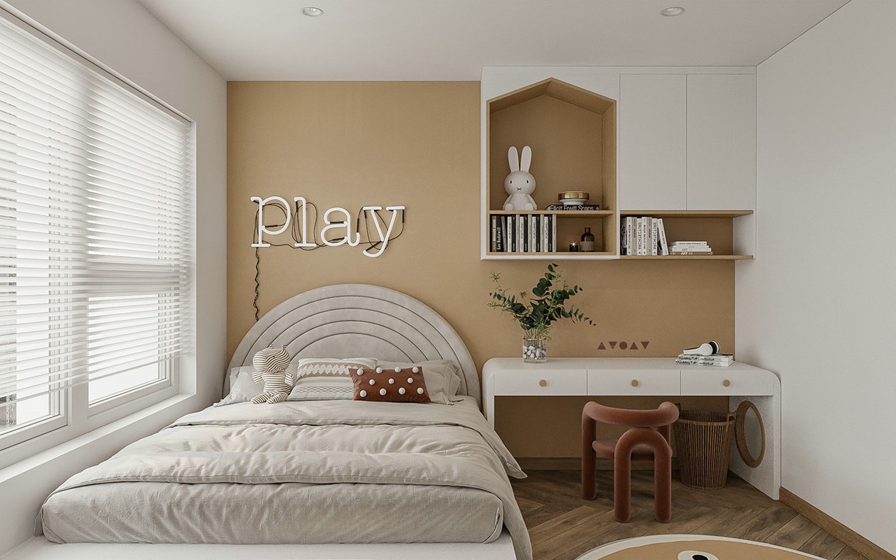 原木与白色住宅-15