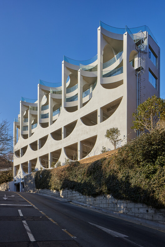 Sense of the Sea Café | 韩国 Busan 海岸半圆形建筑设计-15