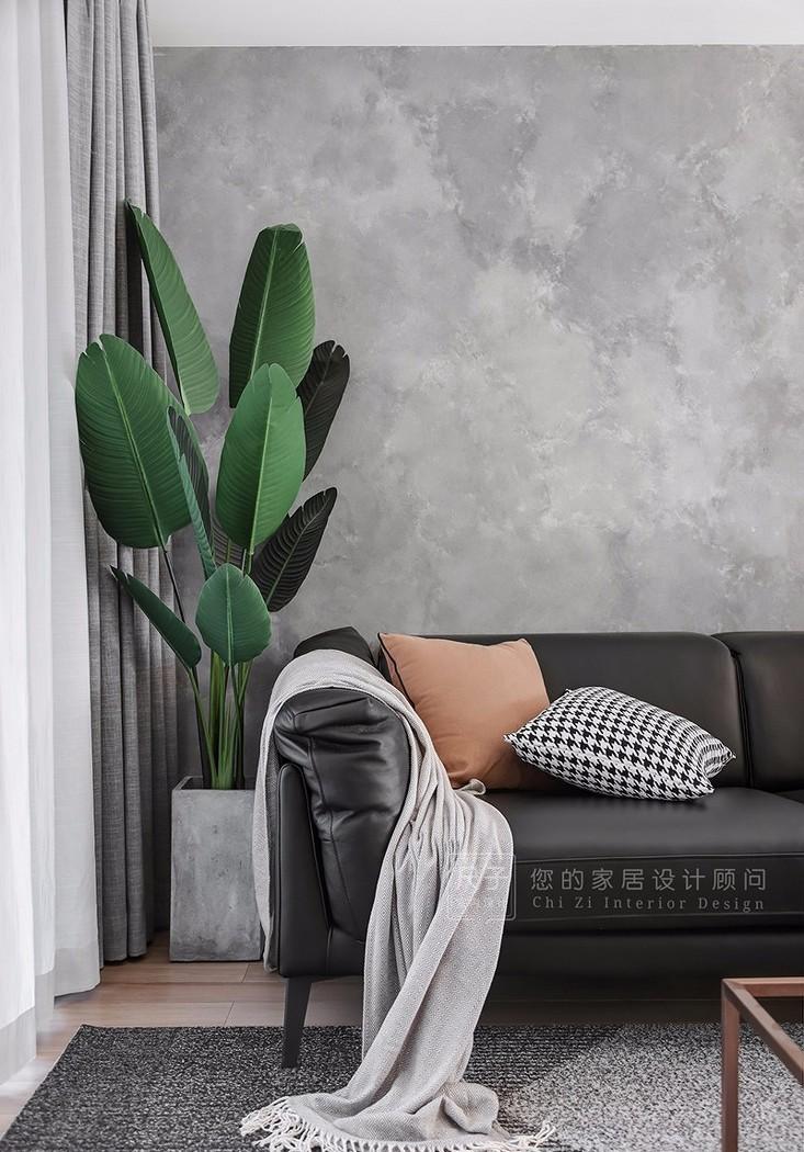 平层空间光影艺术,温柔木色演绎现代生活-6