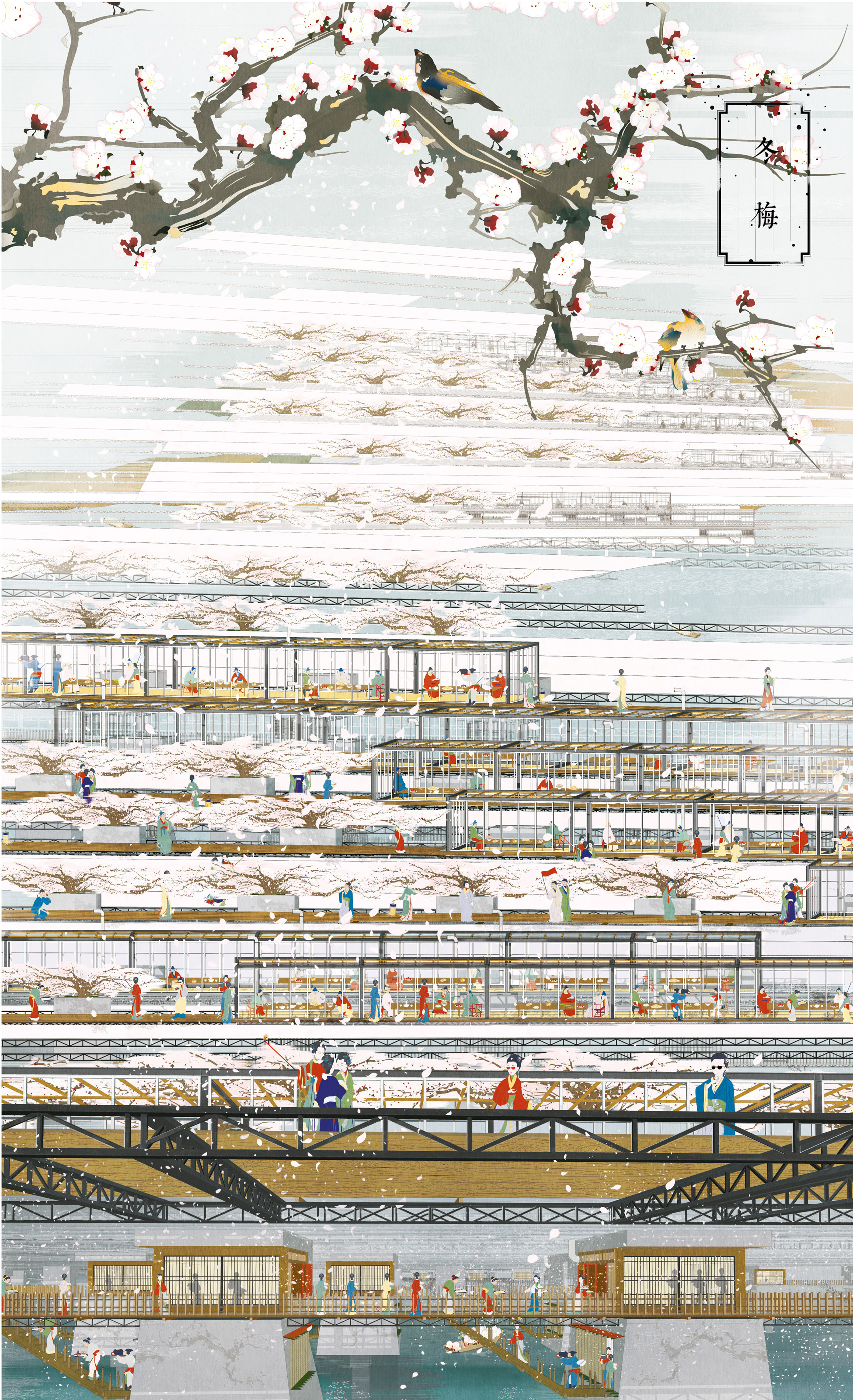 Bartlett student Freja Bao designs pilgrimage destination to rebrand China-3