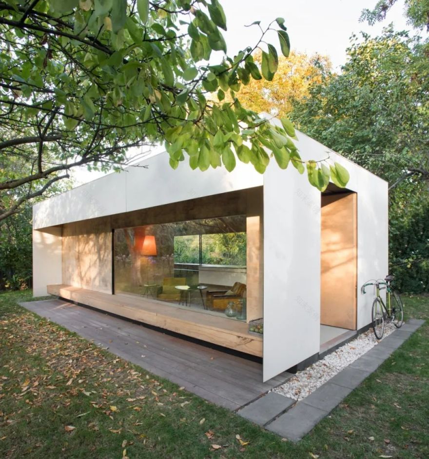 波兰华沙微型家庭木屋 | 自然美学与现代设计的完美融合-11