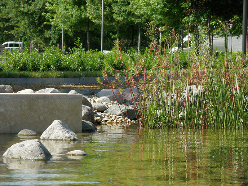 布达佩斯 Graphisoft 公园景观设计丨匈牙利布达佩斯-12