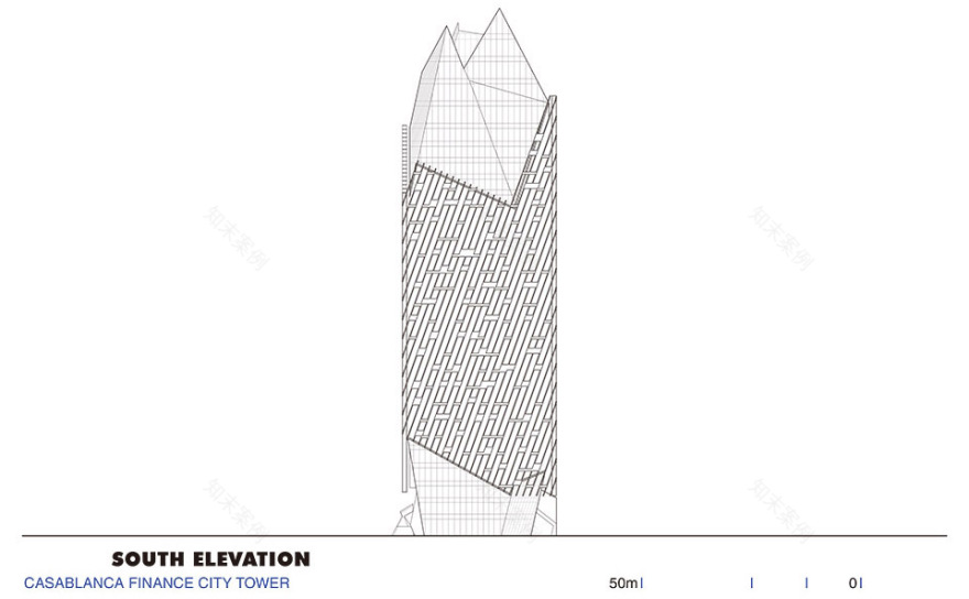 卡萨布兰卡金融城大厦丨摩洛哥卡萨布兰卡丨Morphosis-51