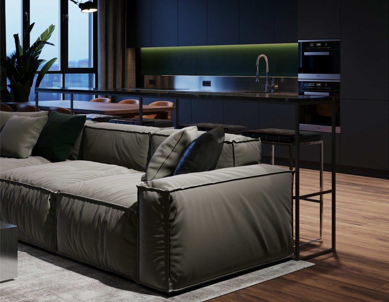 工业风小空间设计 质感超细腻-1