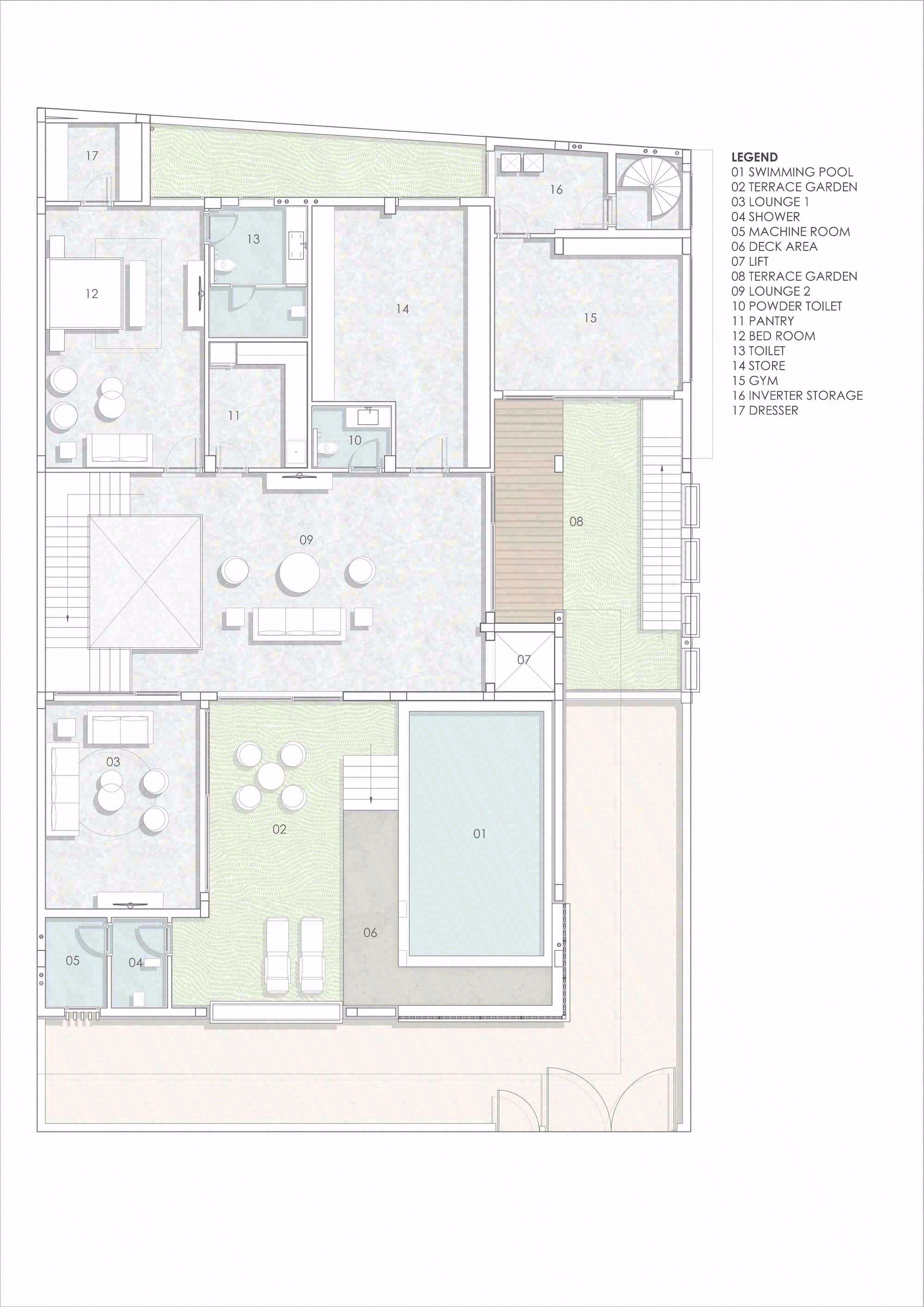 舞屏之屋丨印度丨Spaces Architects @ka-33