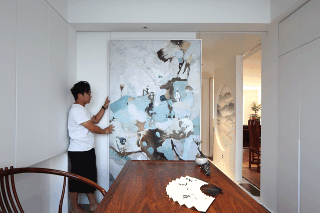 现代禅意新中式——90 后业主的婚房设计-38