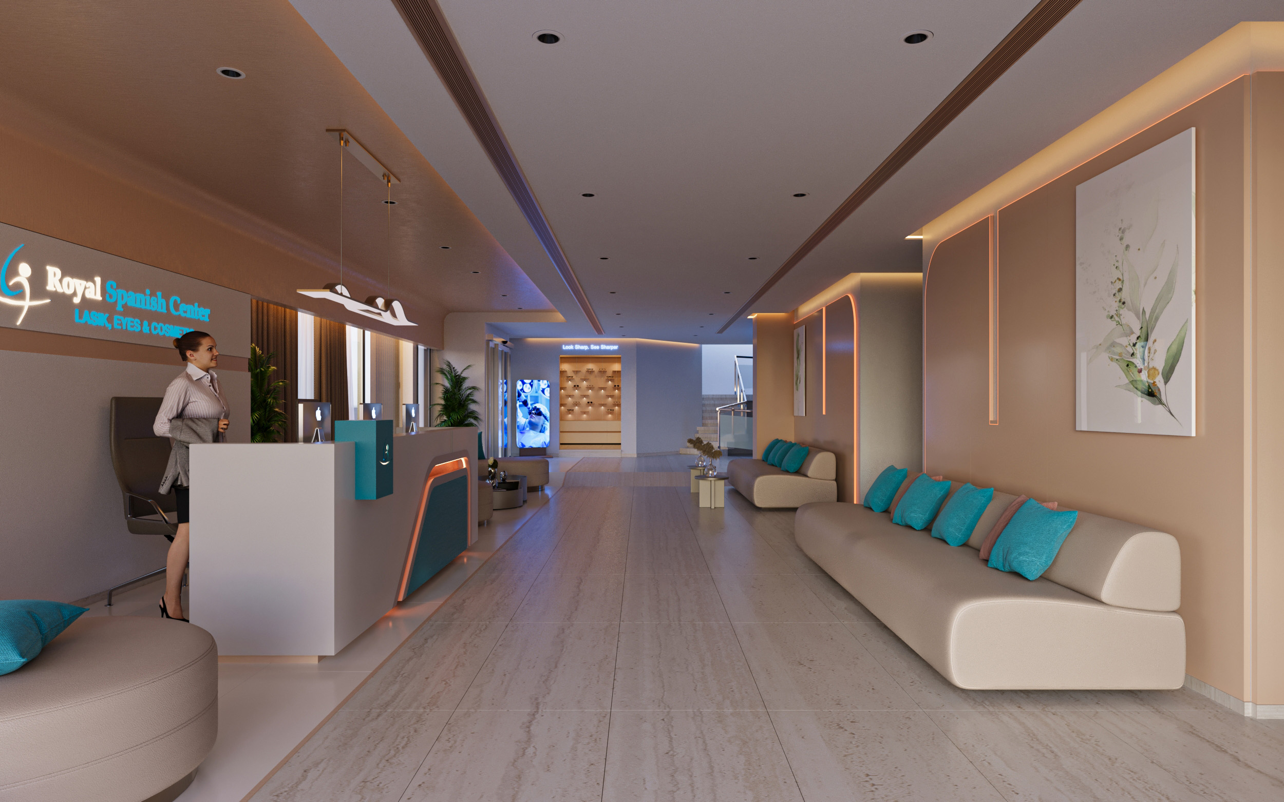 皇家西班牙眼科手术中心丨沙特阿拉伯丨A.F Architects-3