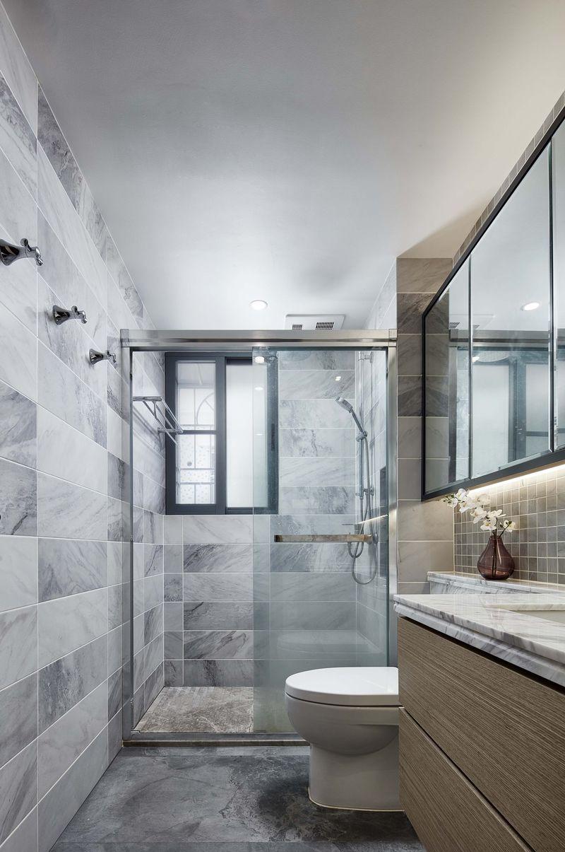 深圳市政大院现代简约私宅 | 灰色、白色与木色的极简艺术-23