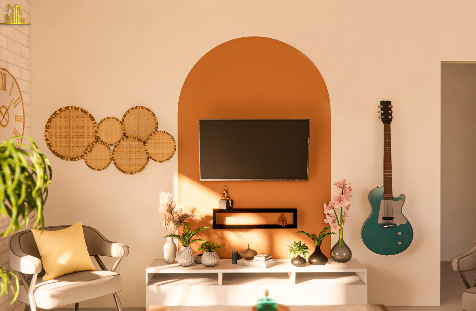 波西米亚风格的房子-8