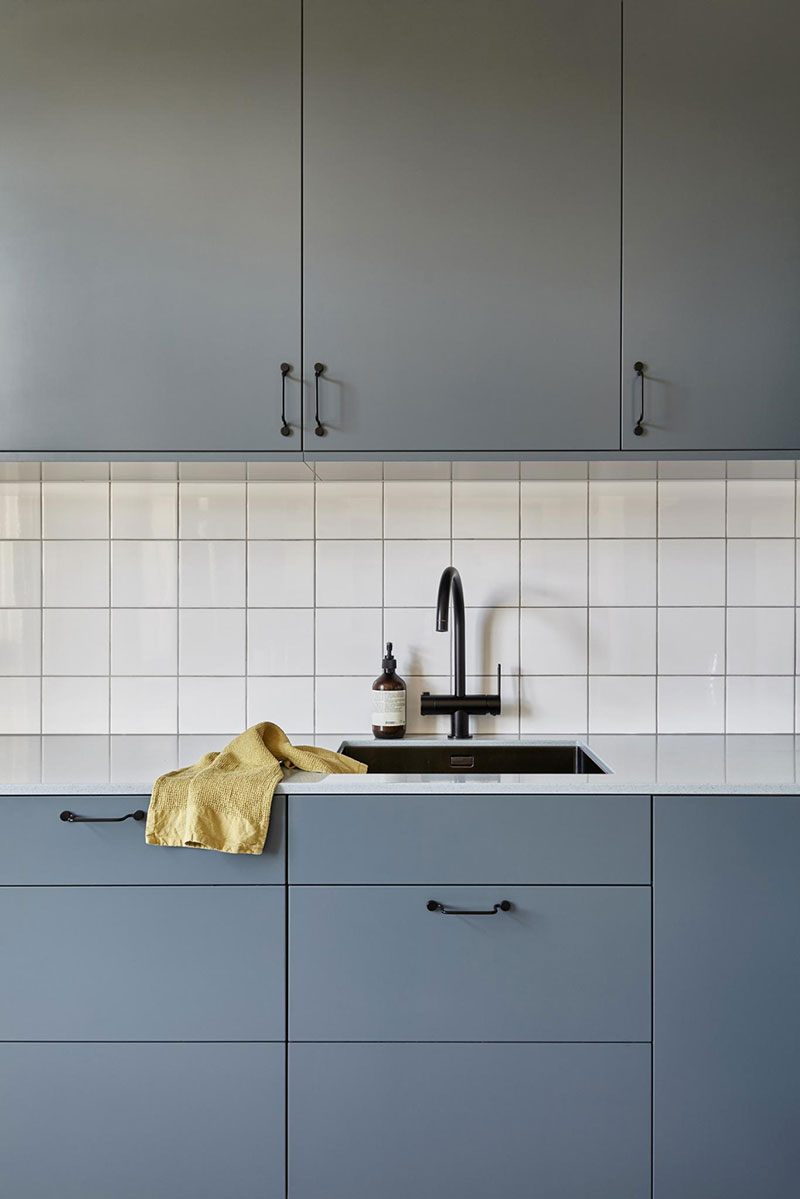 斯德哥尔摩黄色蓝色调公寓-6