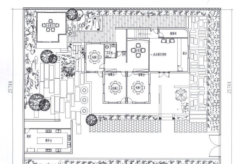 上海松江230平米中式庭院 | 自然、朴素的幽静空间-1