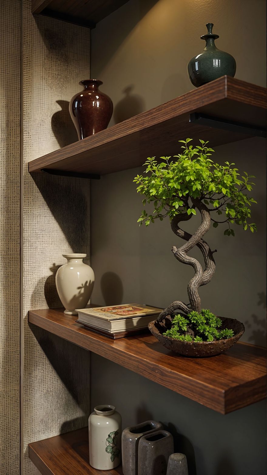 中式摩登与茶室禅意空间设计-13