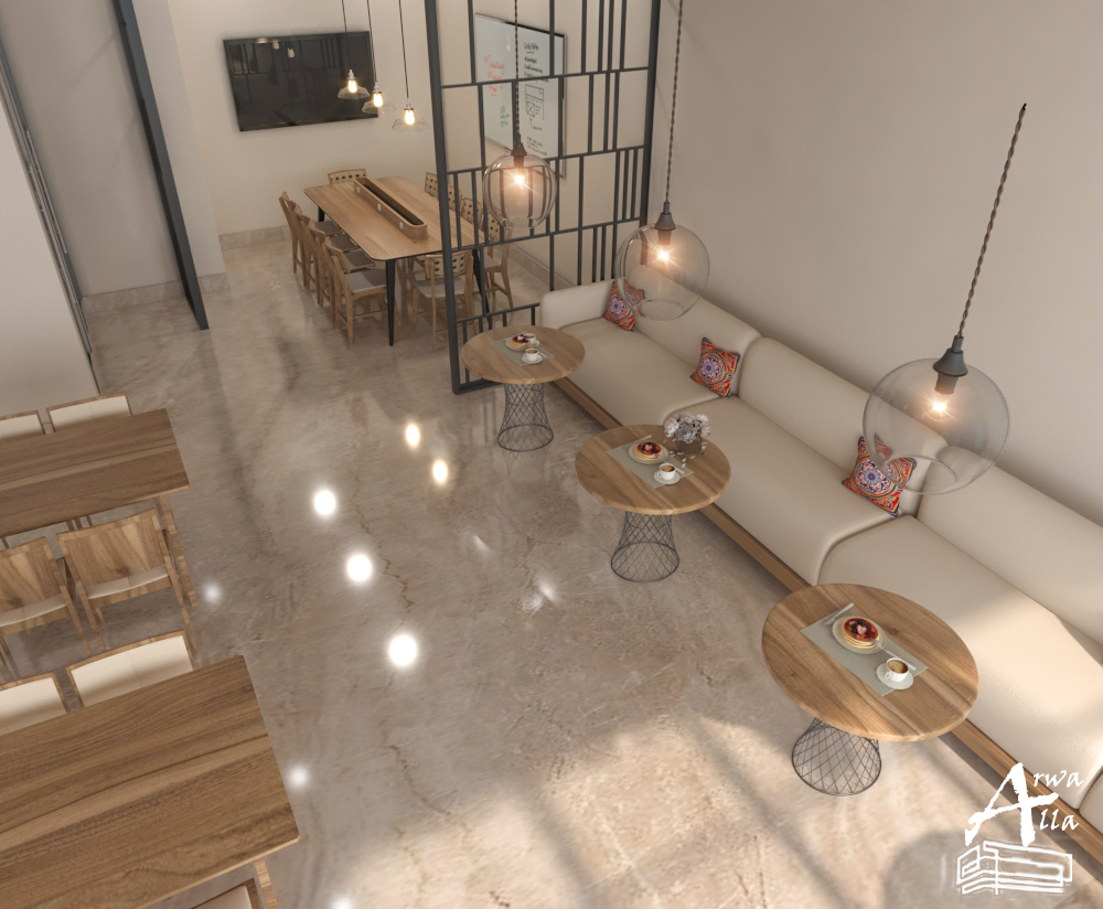 咖啡馆室内设计方案2丨ENG,ALLA & ARWA-10