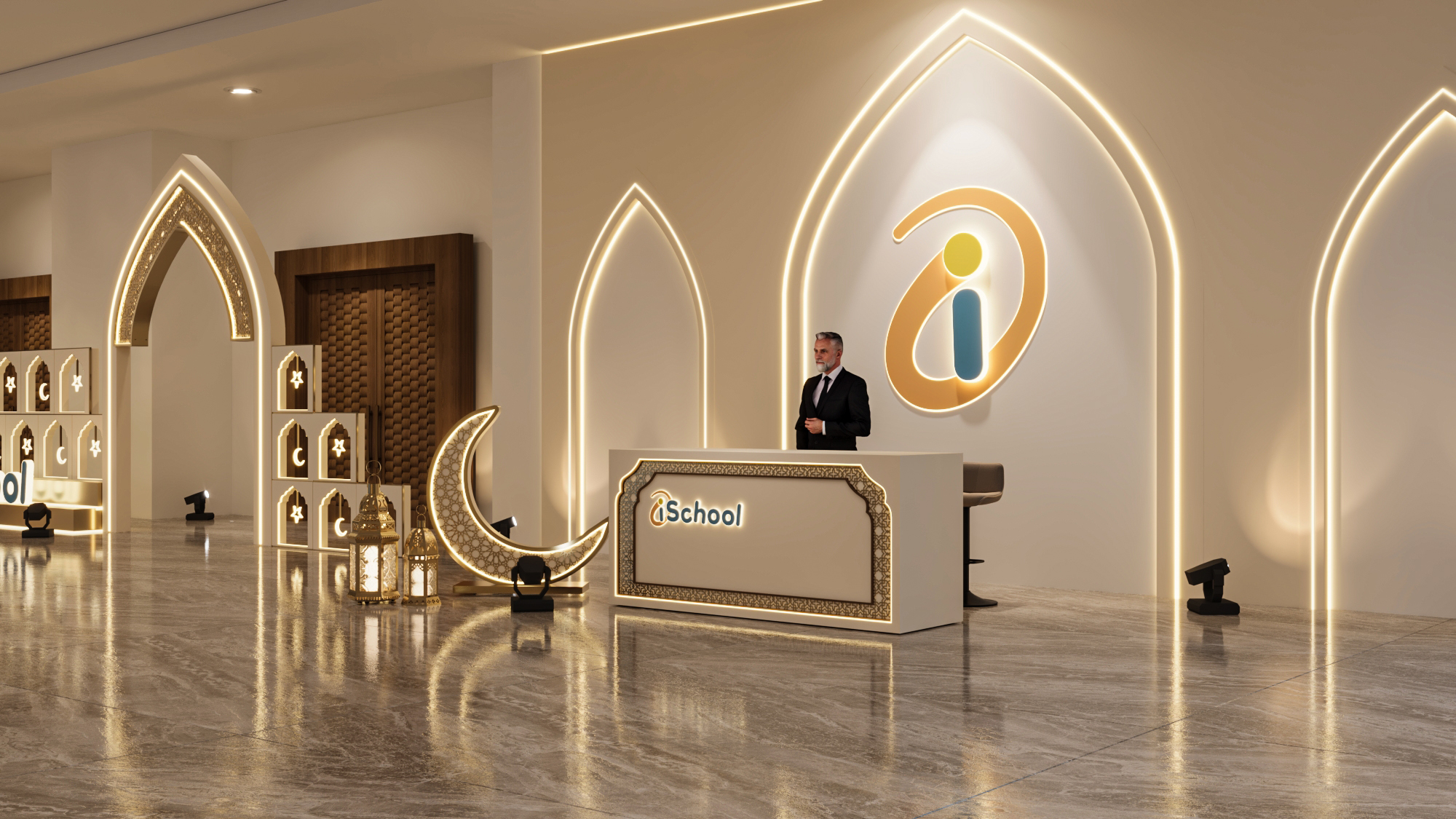 伊学校开斋晚宴活动丨Elham Emad,Habiba Nashaat-15