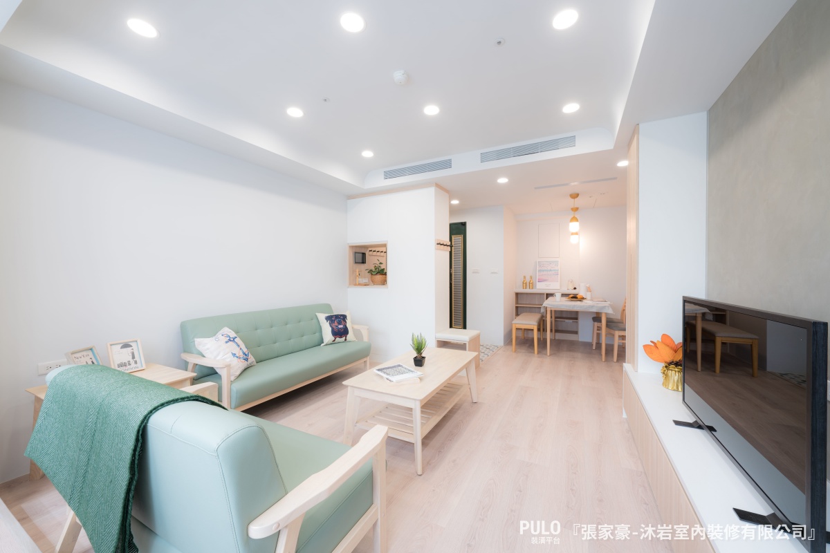 台北27坪北欧风3房中古屋翻新丨中国台北丨沐岩室内装修有限公司-22