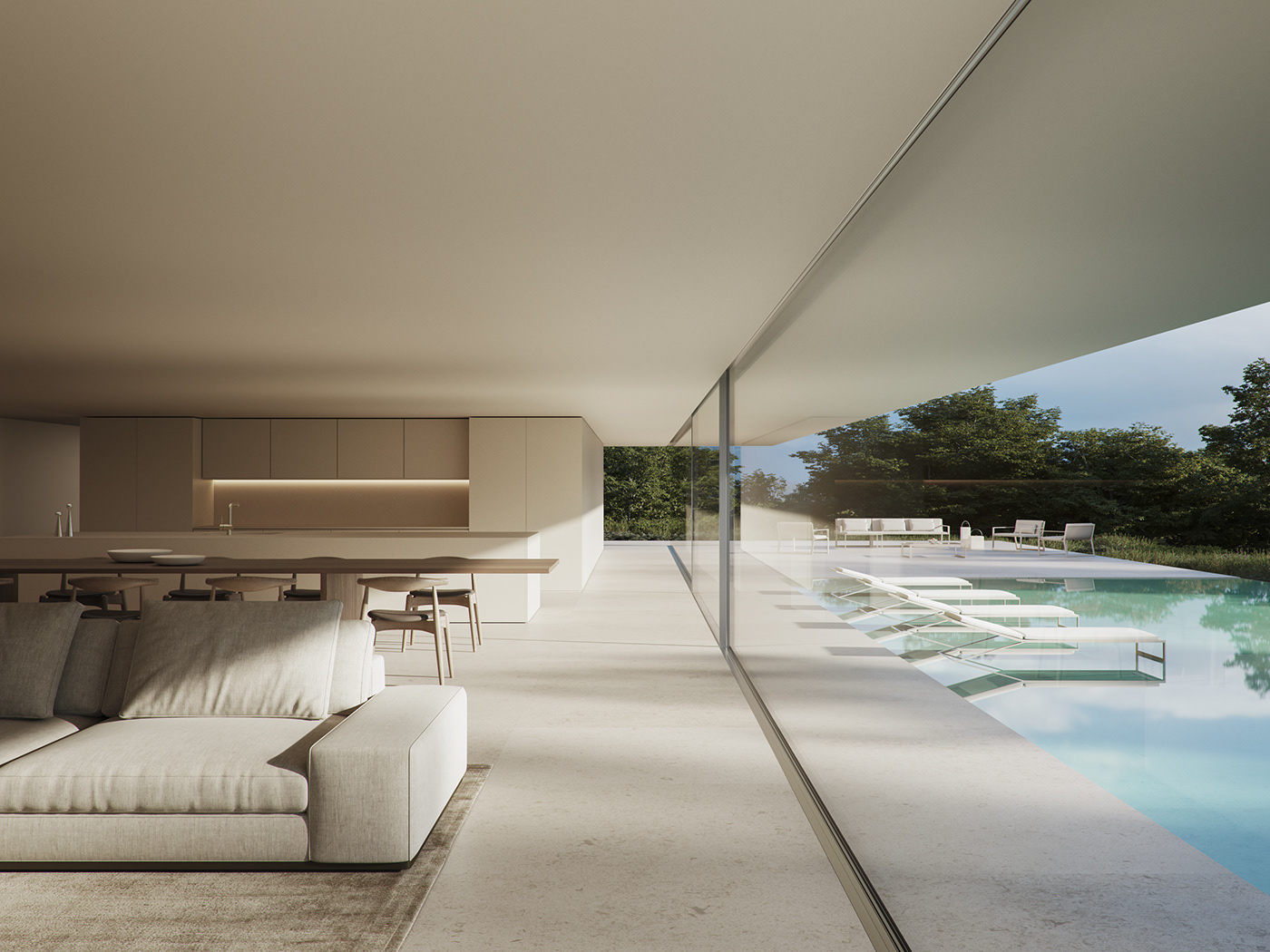 四个极简别墅设计-7