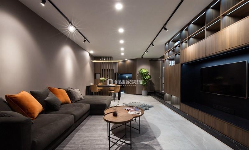 重庆兰波红城丽景现代风格装修-0