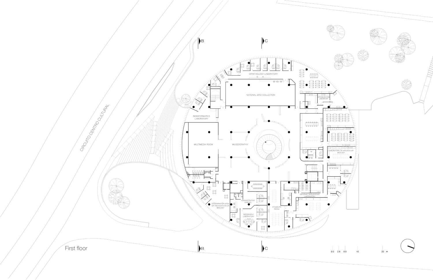 国家生物多样性馆丨墨西哥墨西哥城丨Fernanda Ahumada + FREE-48