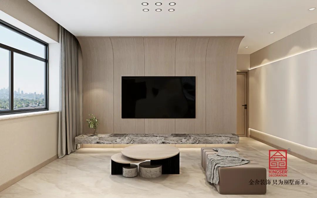 《对白》 现代风格家居设计丨金舍装饰-21