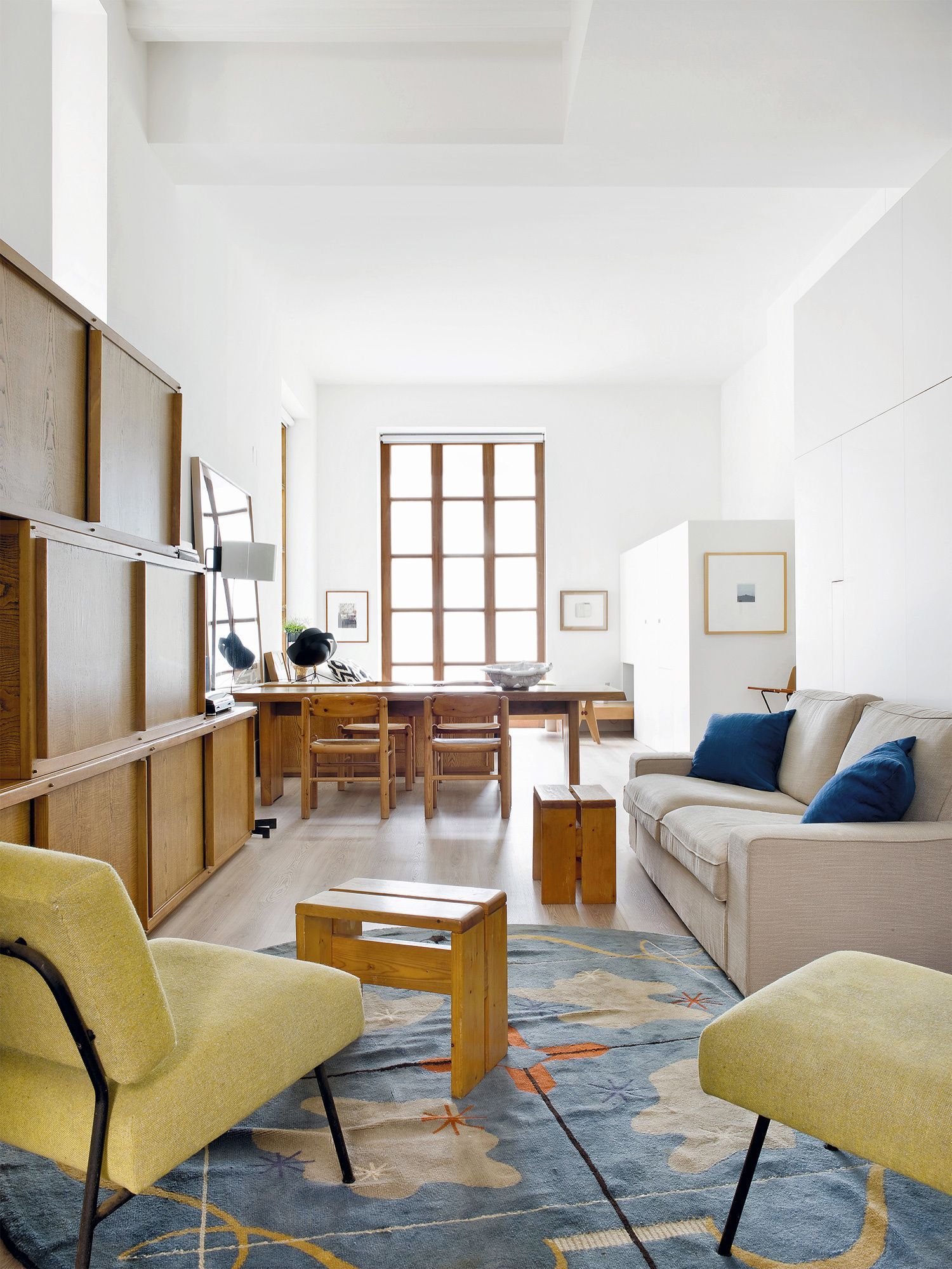 68平米旧商铺改造成50年代风格住宅丨西班牙巴塞罗那-19