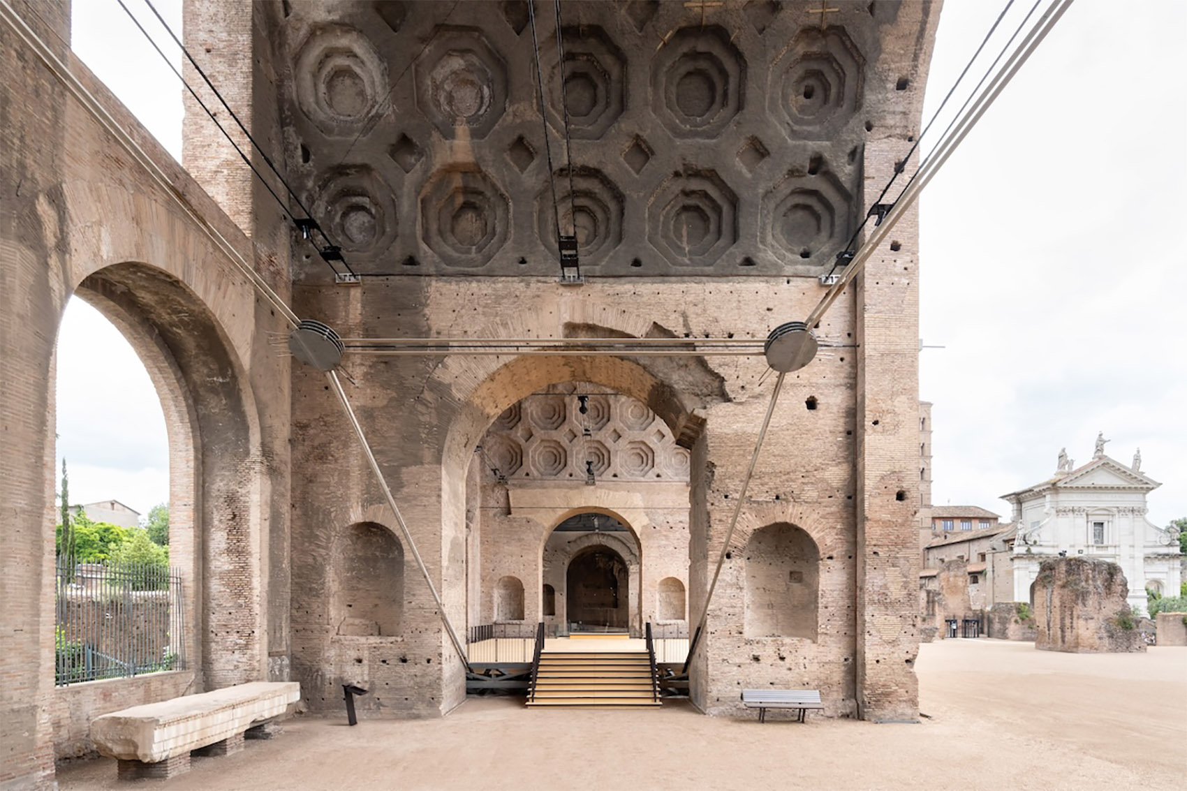 马克森提乌斯大教堂参观路线改造与新舞台丨意大利罗马-22