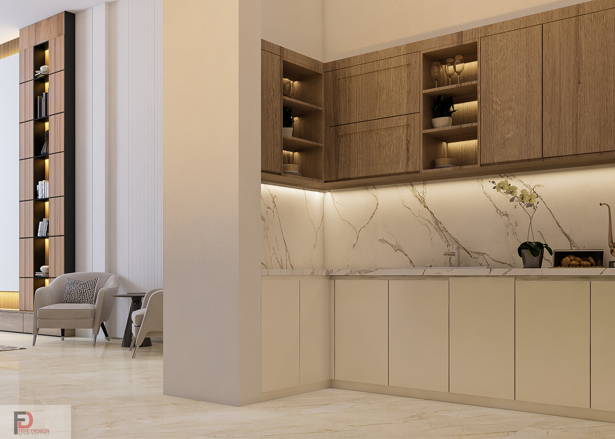 Indoor Small Garden and Living Design-3