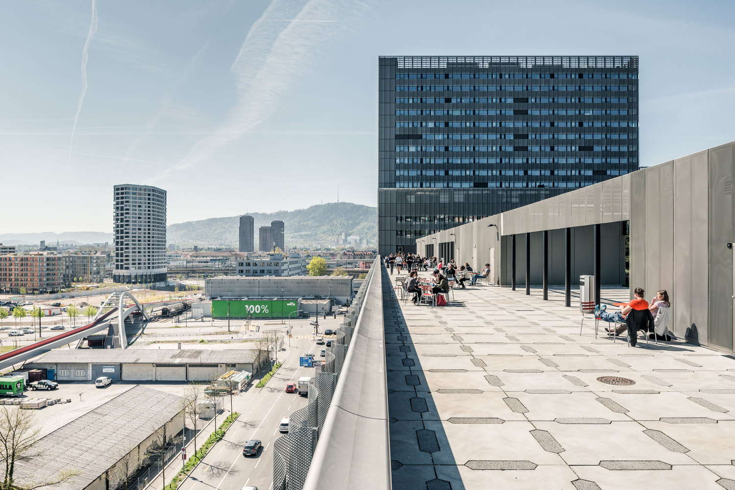 苏黎世艺术大学屋顶花园-39