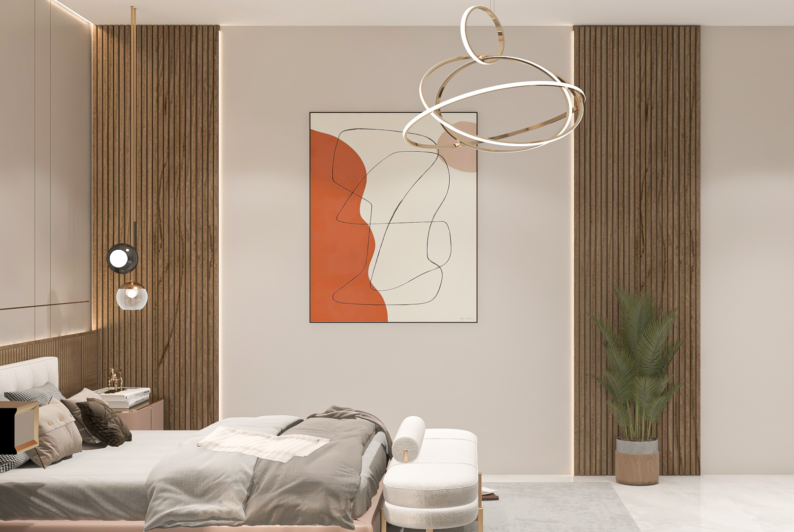 MASTER BEDROOM DESIGN FOR A CHALET-2