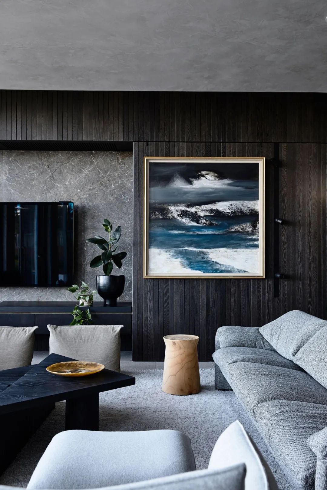 海滨暗调别墅丨Simone Haag-5