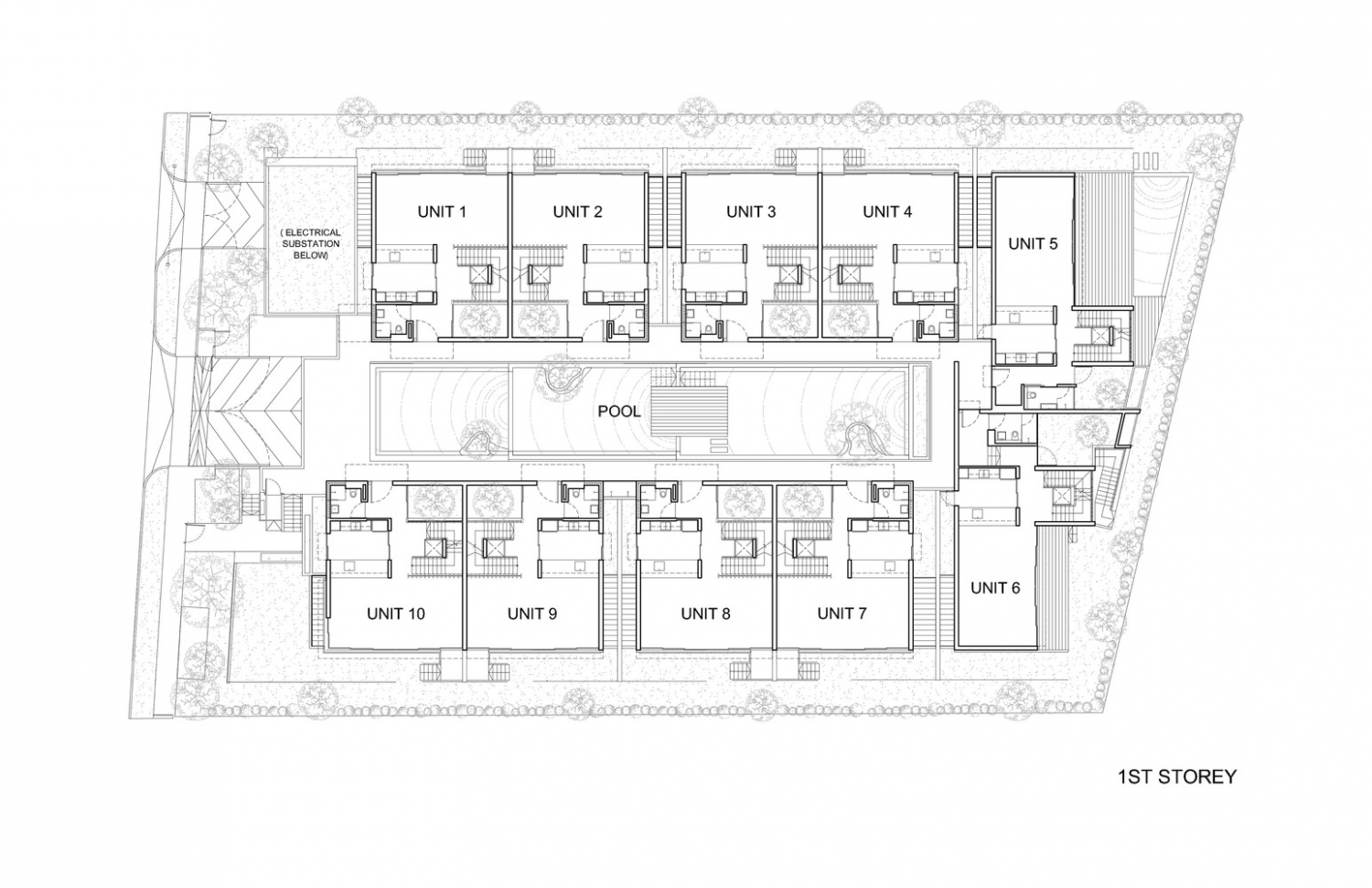 新加坡新月住宅群丨Hyla Architects-75