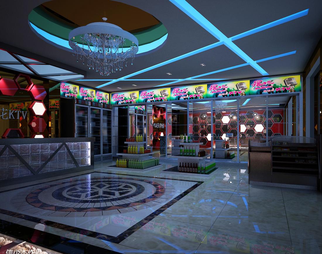 "宝美化 KTV 走廊设计展示"-4
