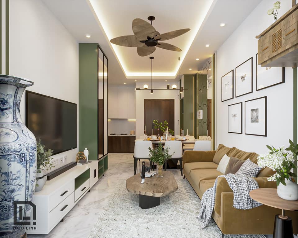 Sketchup公寓室内模型丨Dieu Linh-3