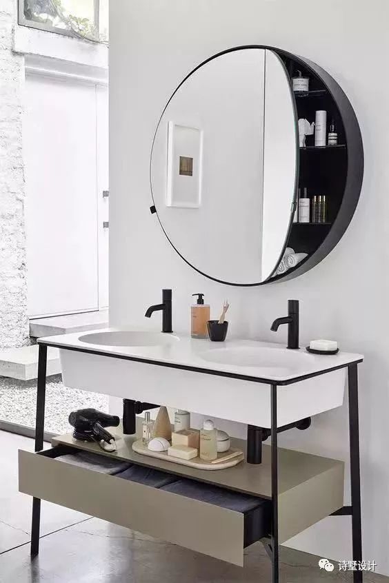 卫浴空间设计宝典 | 镜子选购安装与清洁技巧-52