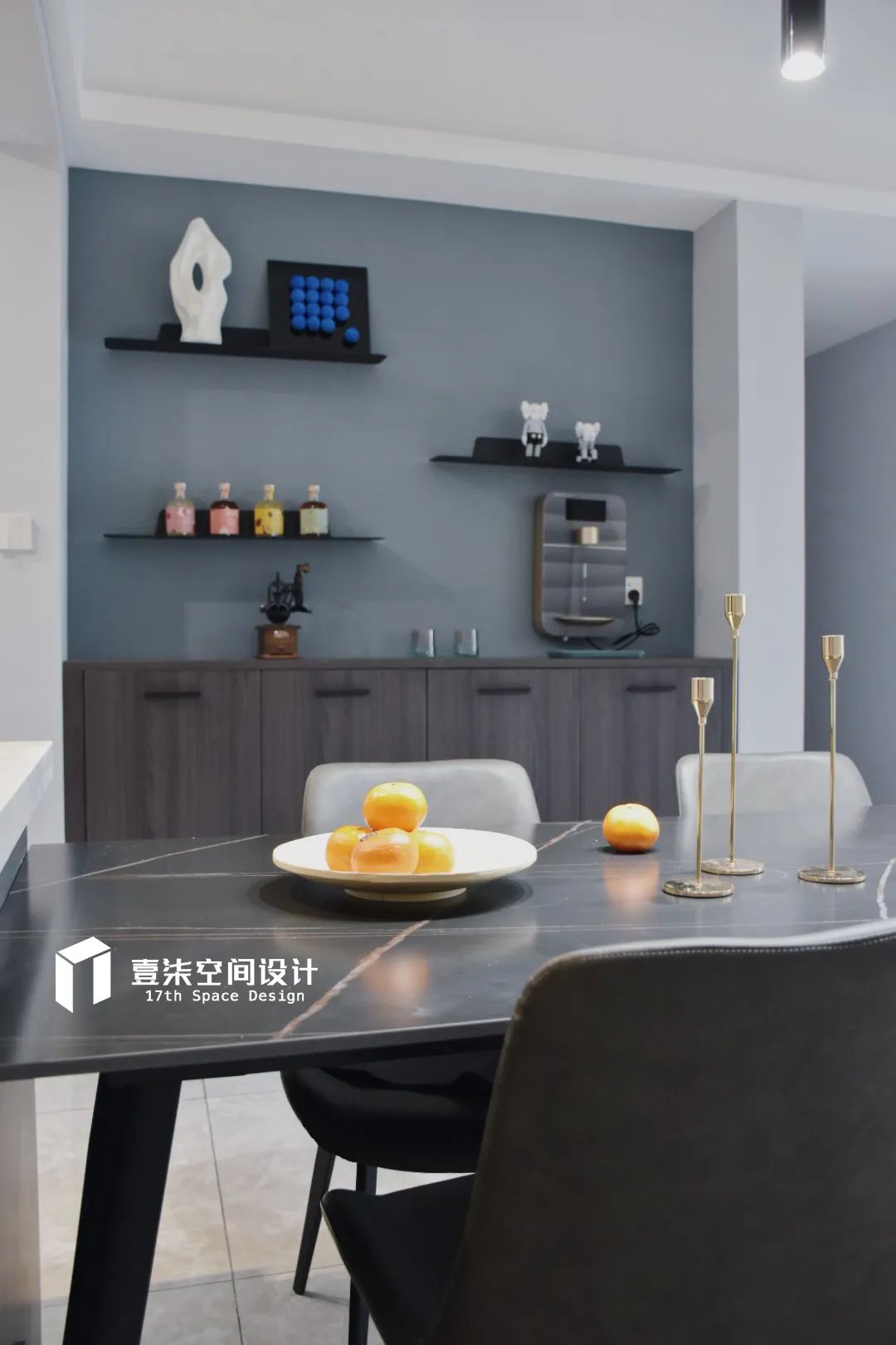 《静·觅》·湘江半岛 117 平简约设计丨one seven space design-34