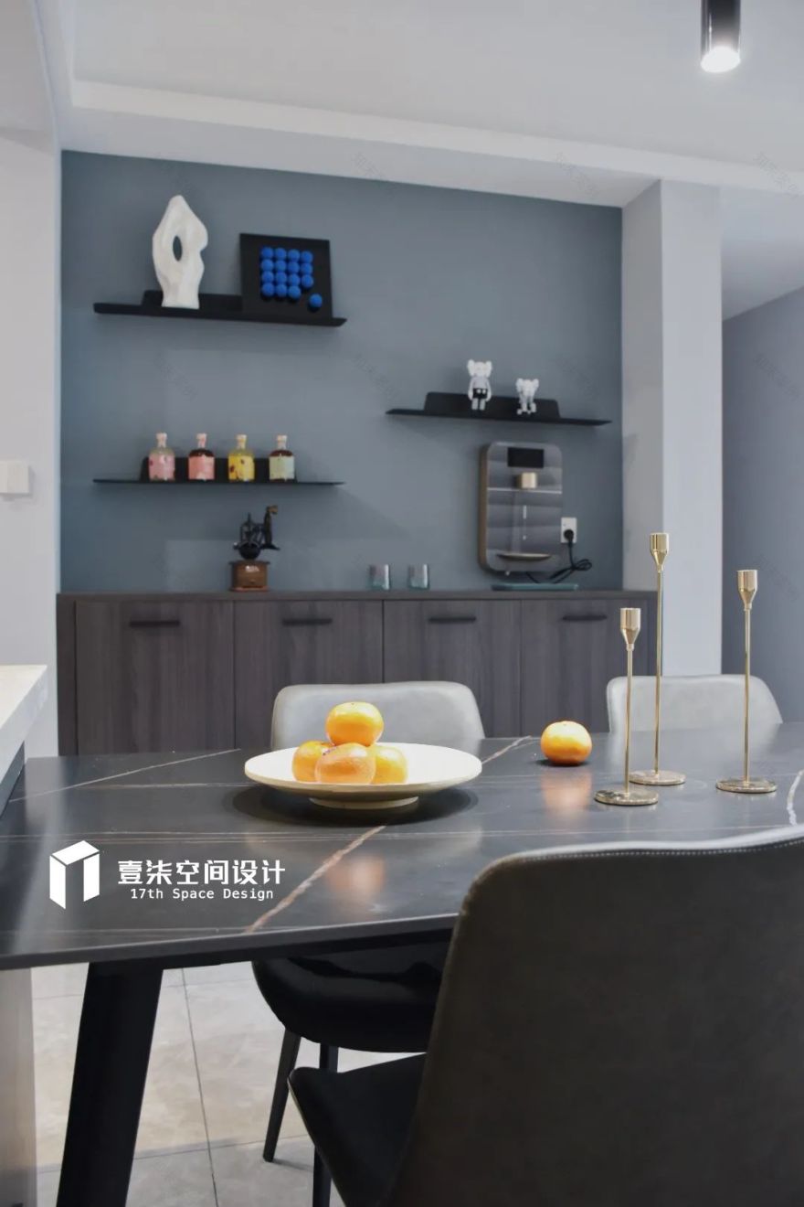 《静·觅》·湘江半岛 117 平简约设计丨one seven space design-34