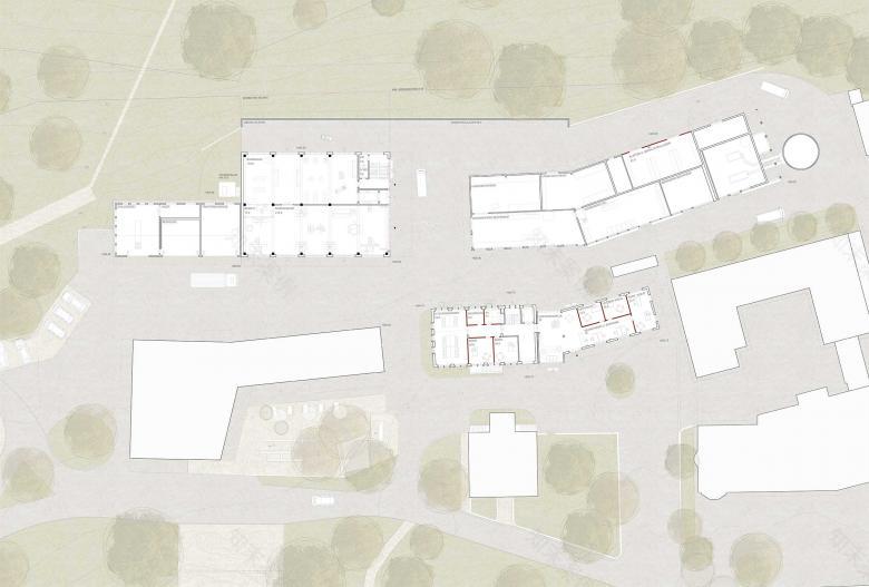 Schmid Ziörjen Architektenkollektiv丨Neubau Schreinerei und Umbau alte Schreinerei Stiftung zur Weid丨瑞士-12